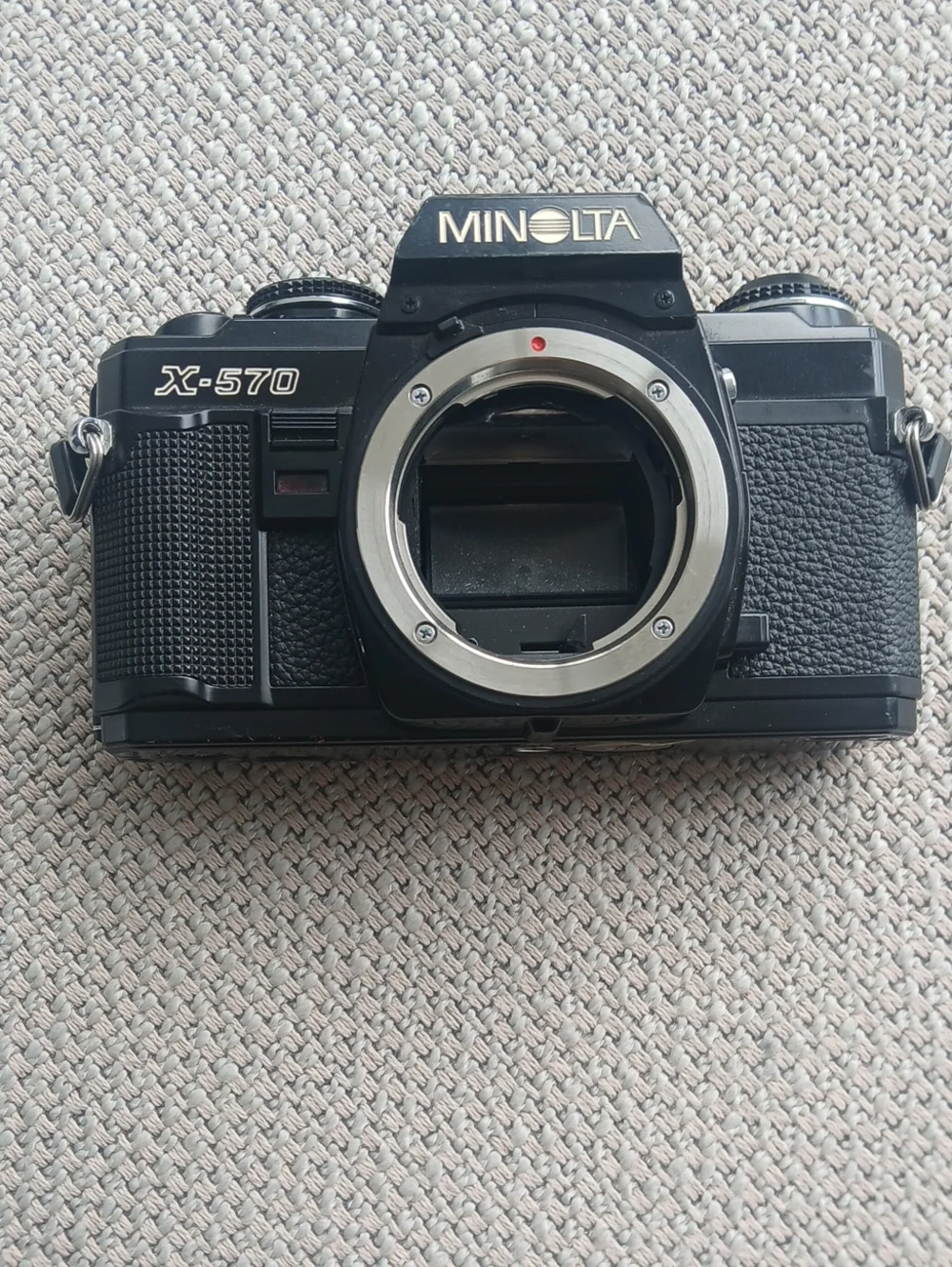 Untested X-570 Black 35mm SLR Camera Body